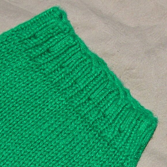 Vtg International Sportswear Oversized Knit Sweater Tunic TOP, Size 2X-3X Green - Picture 5 of 7